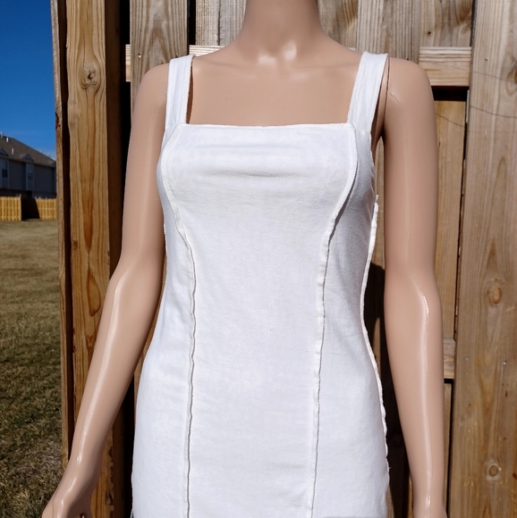 Hollister Abercombie California Cream Tight or Expandable Lace Dress Small - Picture 11 of 14